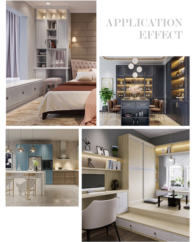 先天山生态板家具效果图