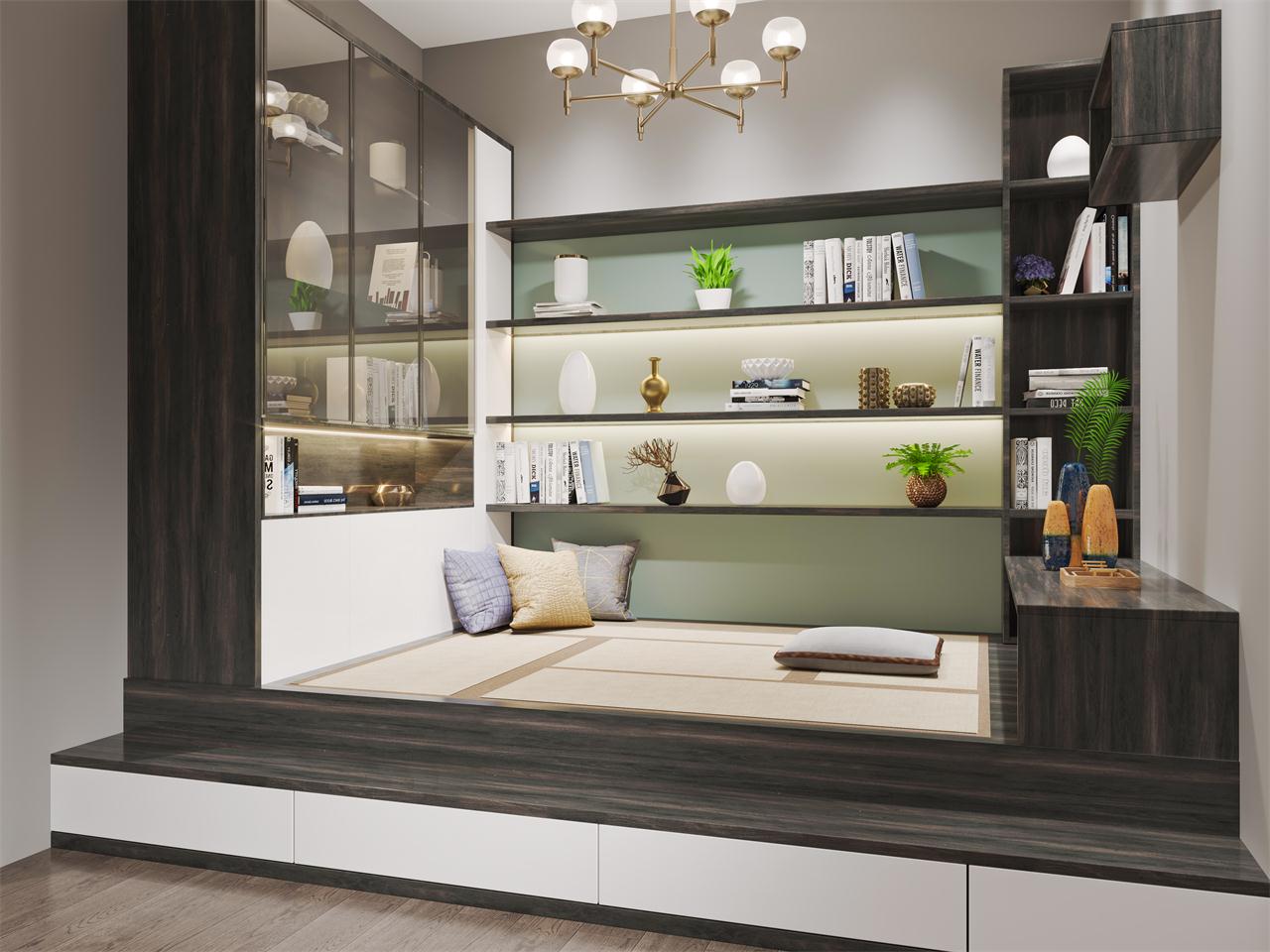 法国洋梨生态板-板材全屋定制案例