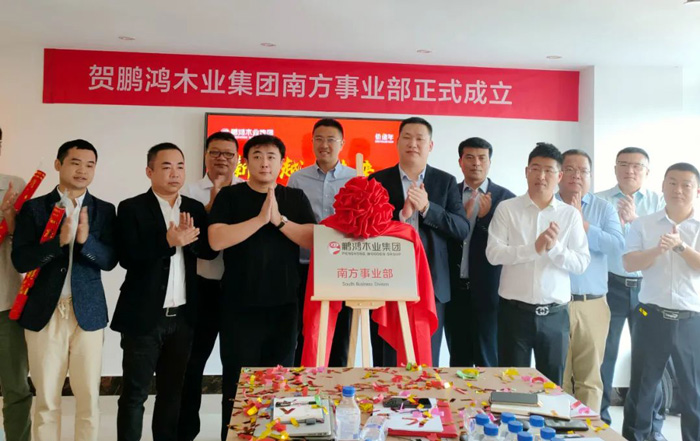 银河8366cc木业集团南方销售事业部揭牌建设